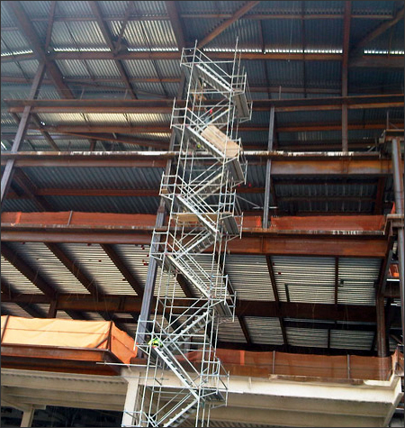 Stair Tower Scaffolding Rental Systems Mississippi